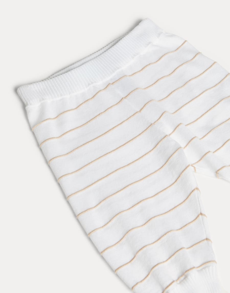 Pantalon Bébé Bernie à rayures Panama Bébé - Brunello Cucinelli