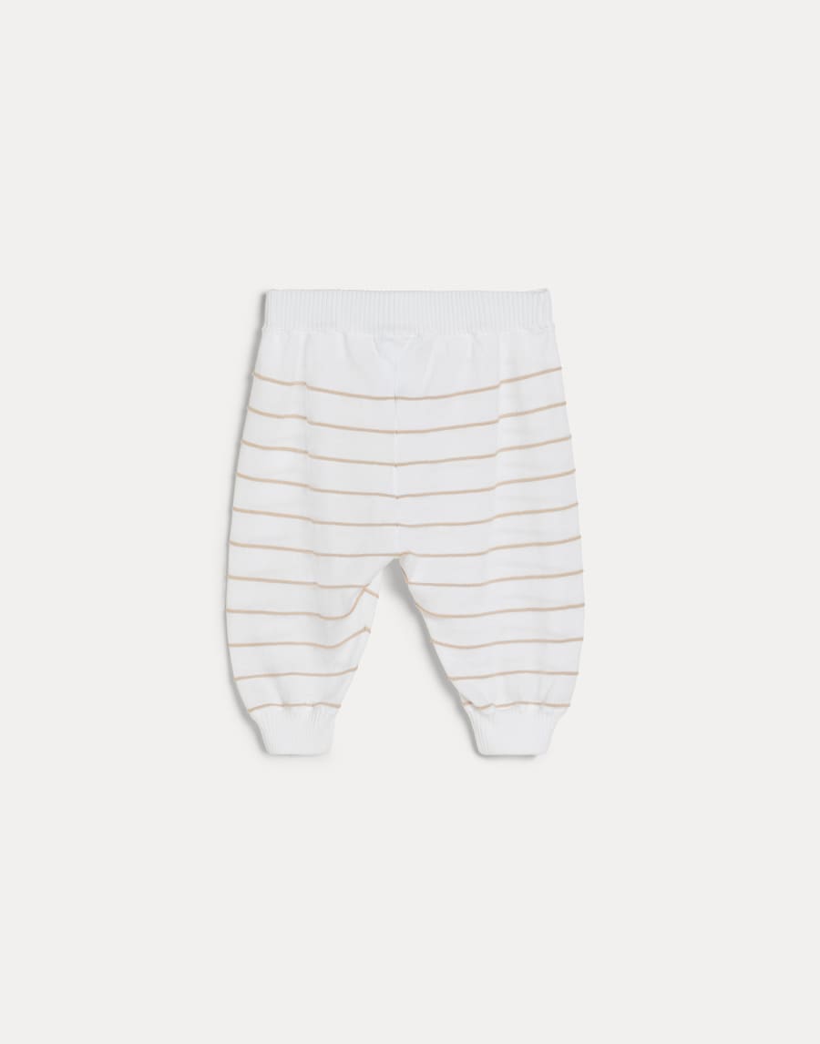 Pantalon Bébé Bernie à rayures Panama Bébé - Brunello Cucinelli