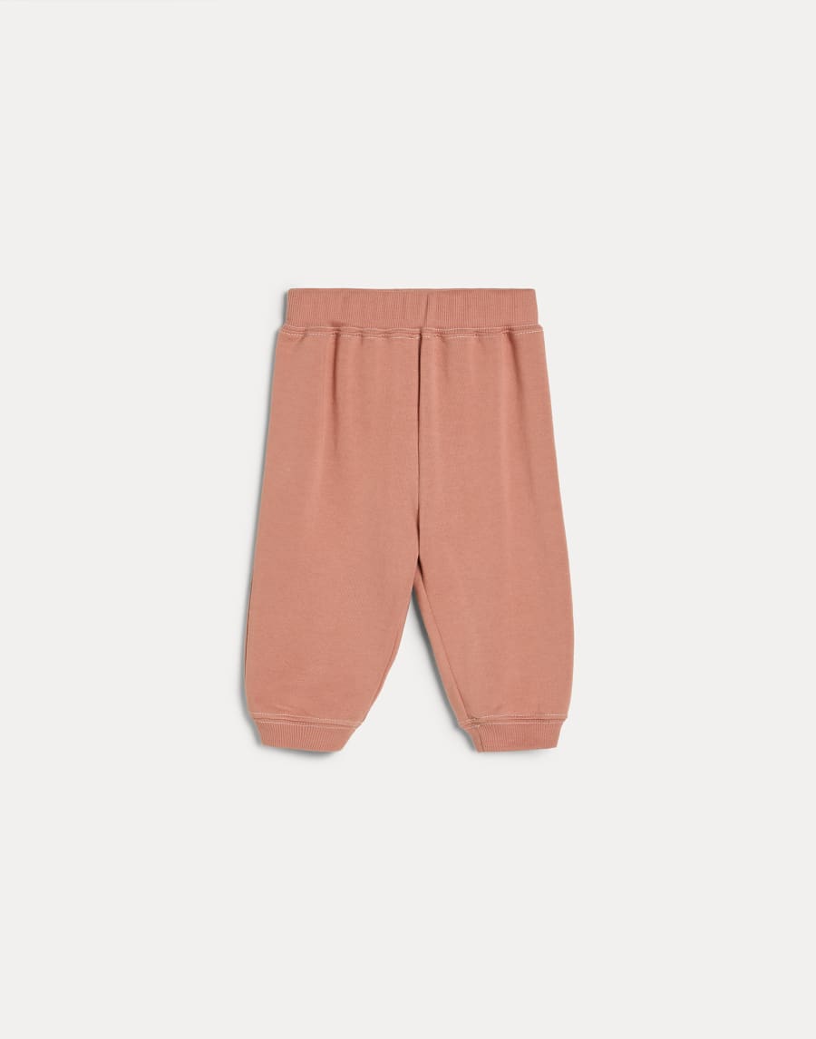 Pantalón Baby Bernie de felpa Naranja Bebé - Brunello Cucinelli