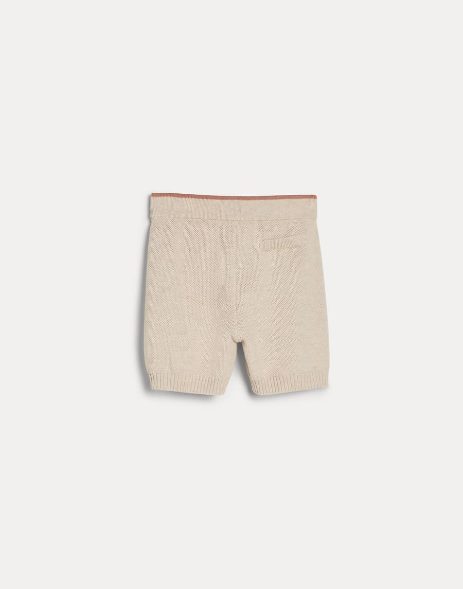 Baby Bernie shorts Beige Baby - Brunello Cucinelli
