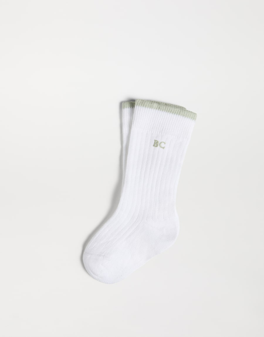 Bernie Baby socks White Baby - Brunello Cucinelli
