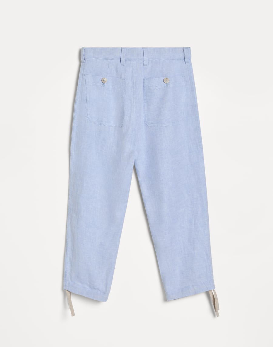 Utility trousers Azure Boys - Brunello Cucinelli
