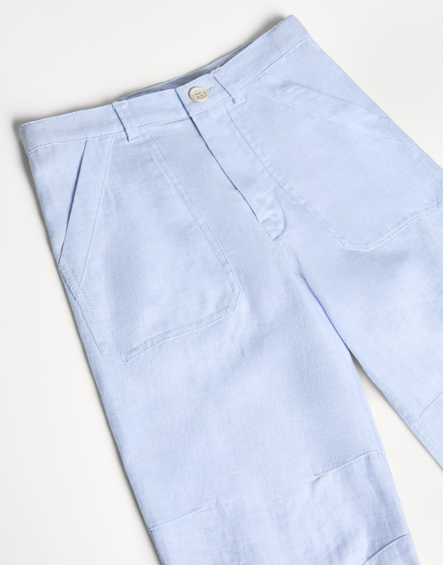 Utility trousers Azure Boys - Brunello Cucinelli