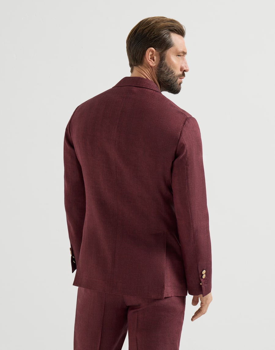 Blazer with metal buttons Cherry Man - Brunello Cucinelli
