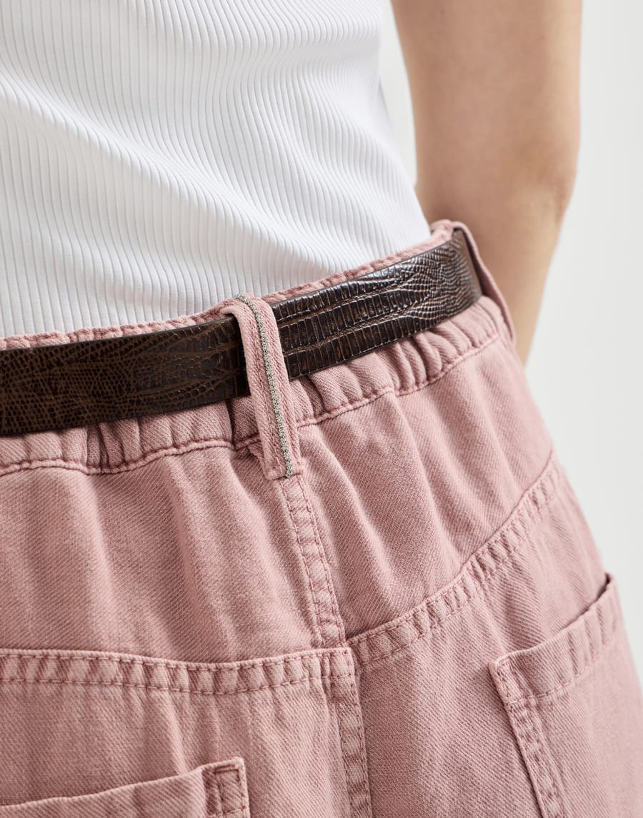 Contemporary trousers Pink Woman - Brunello Cucinelli