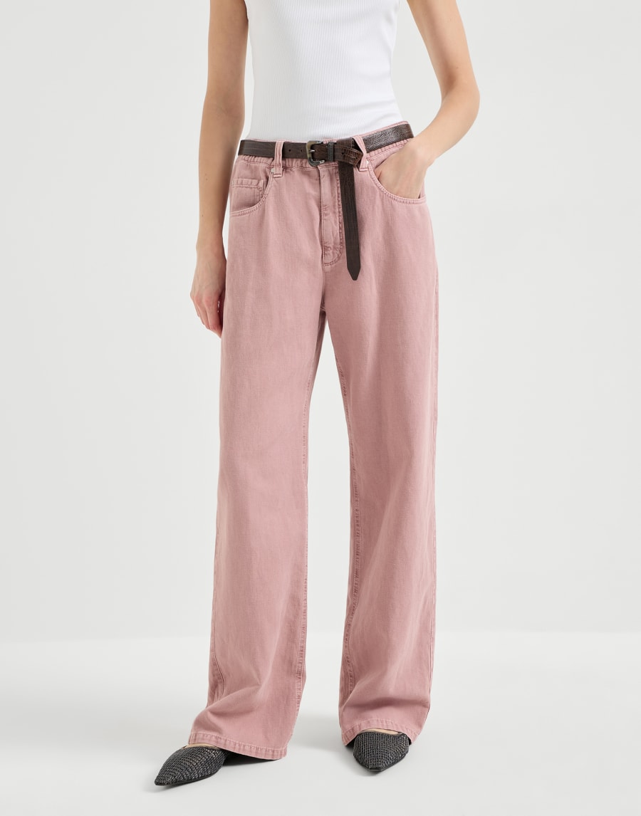 Contemporary trousers Pink Woman - Brunello Cucinelli