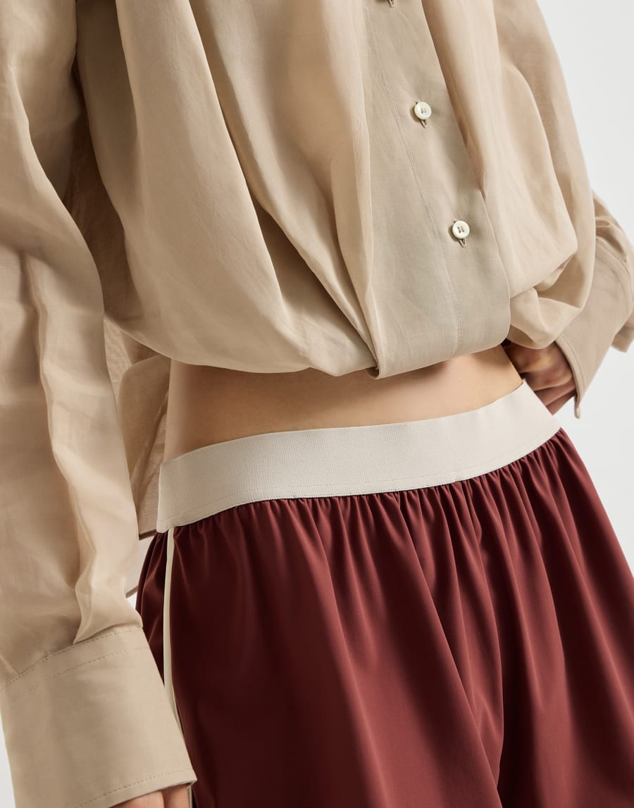 Organza shirt Beige Woman - Brunello Cucinelli