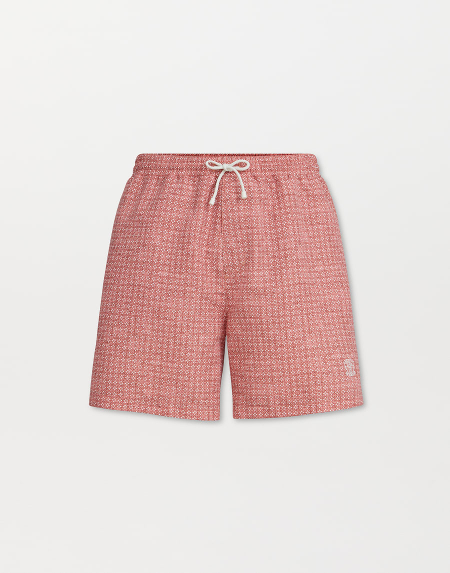 Nylon swim shorts Apricot Man - Brunello Cucinelli