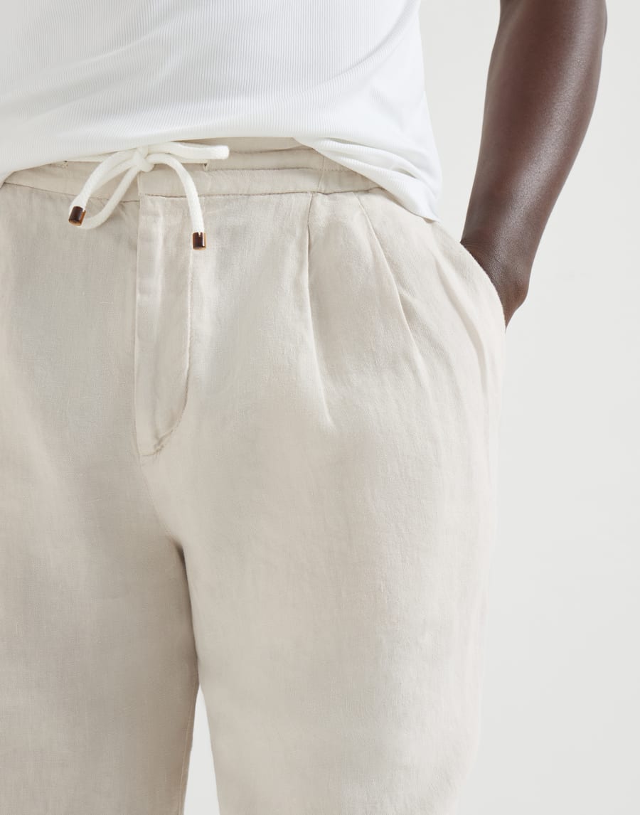 Gabardine Bermuda shorts Panama Man - Brunello Cucinelli