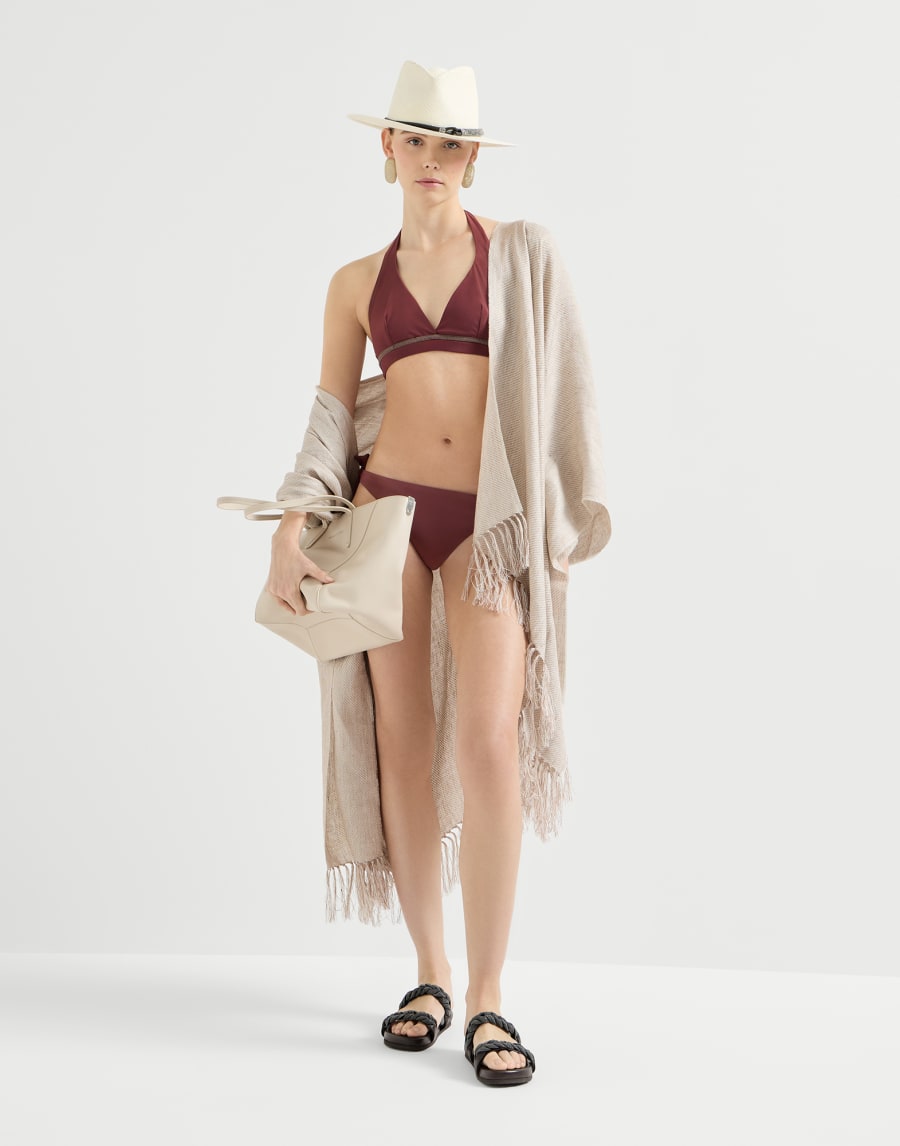Braga de bikini Burdeos Mujer - Brunello Cucinelli