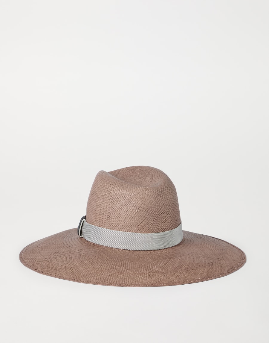 Straw fedora Brown Woman - Brunello Cucinelli
