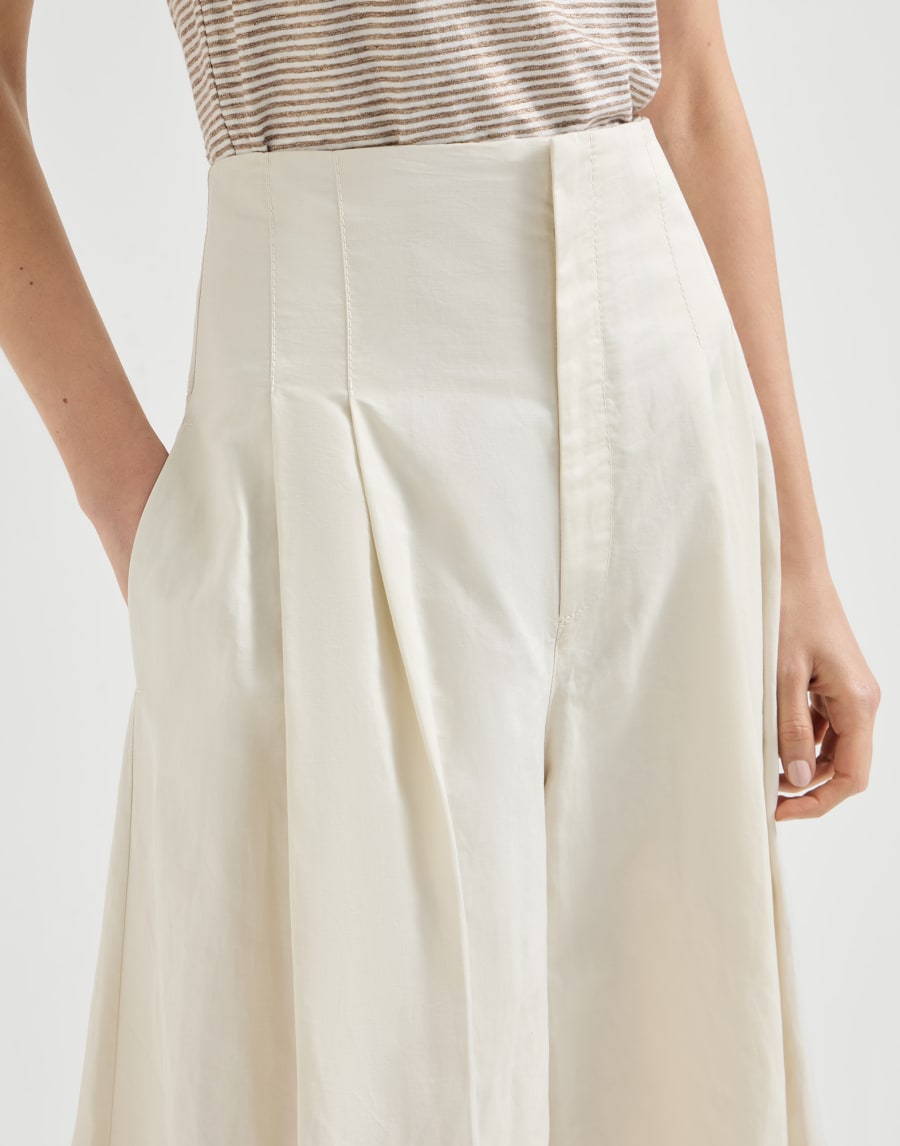Maxi-Hose Creme Damen - Brunello Cucinelli