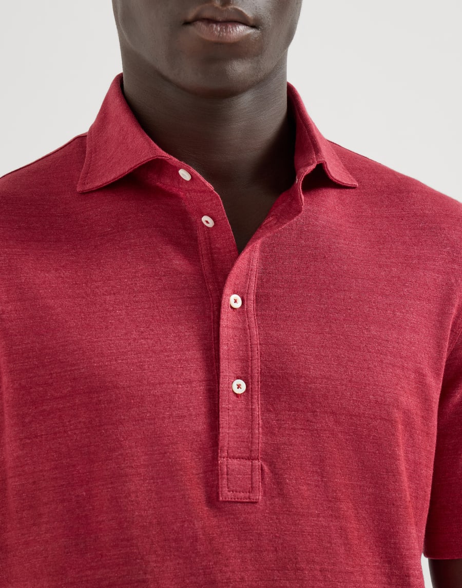 Jersey polo shirt Cherry Man - Brunello Cucinelli
