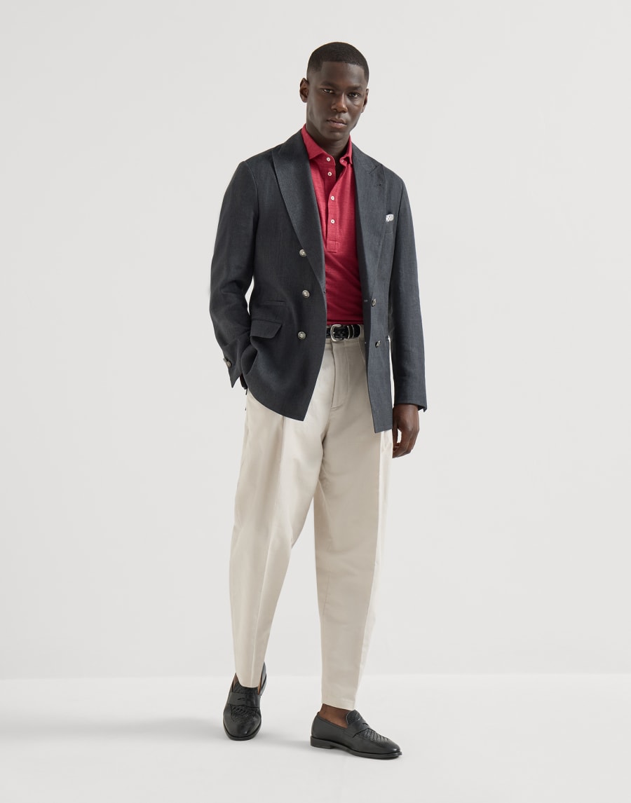 Jersey polo shirt Cherry Man - Brunello Cucinelli