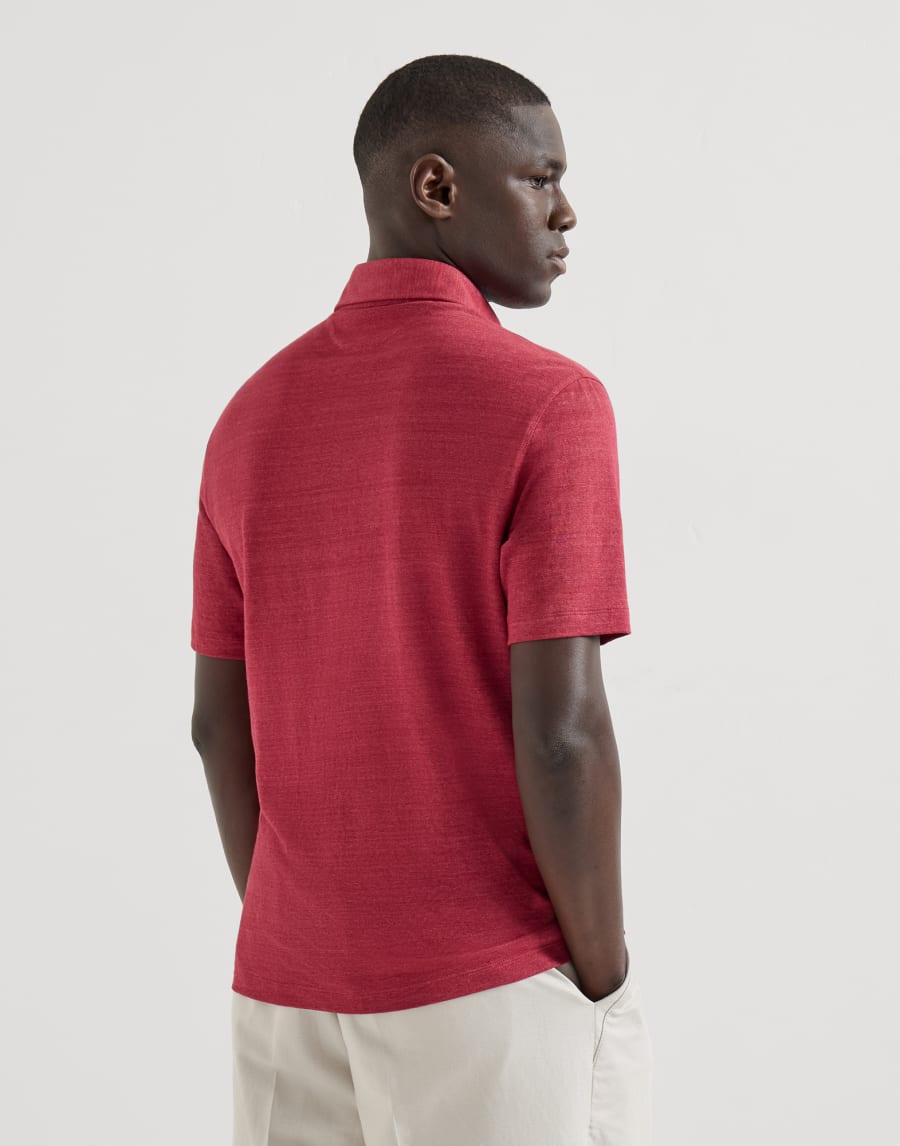 Jersey polo shirt Cherry Man - Brunello Cucinelli