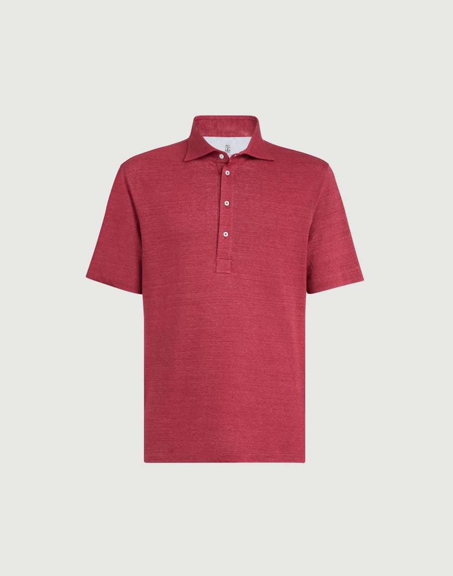 Jersey polo shirt Cherry Man - Brunello Cucinelli