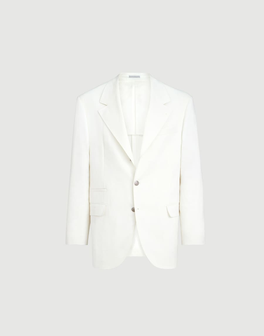 Gabardine blazer Panama Man - Brunello Cucinelli