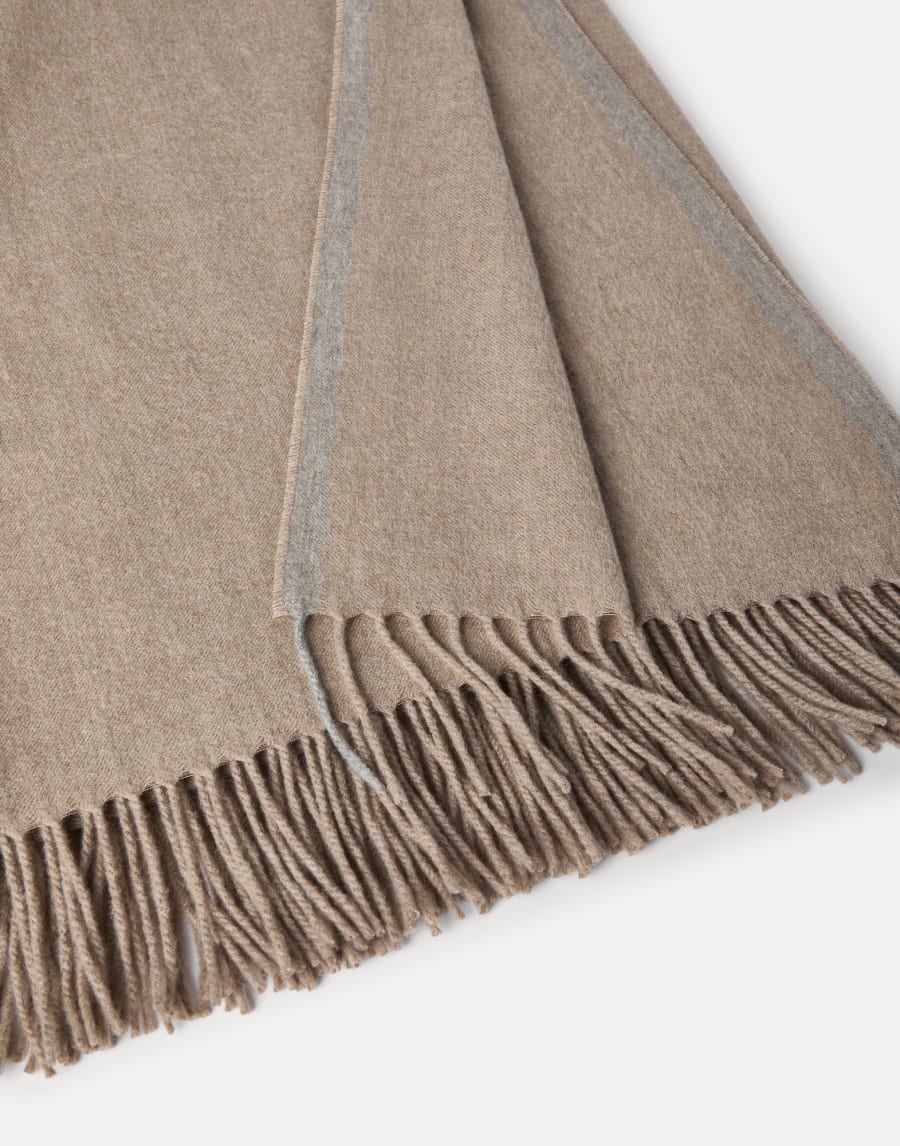 Cashmere throw Brown Lifestyle - Brunello Cucinelli