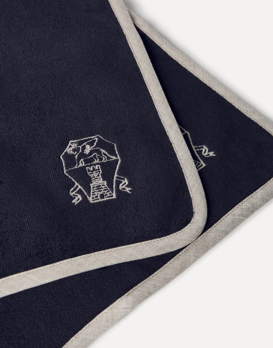 毛圈布毛巾 海军蓝 生活风格 - Brunello Cucinelli