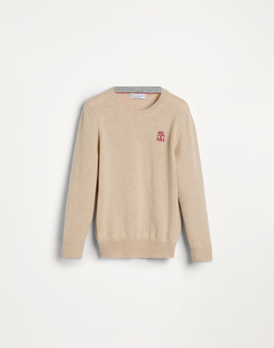 Cashmere sweater Oat Boys - Brunello Cucinelli