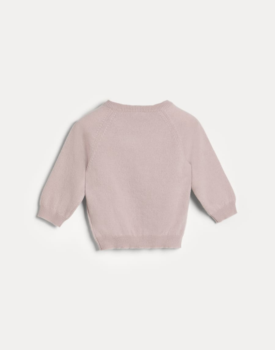 Bernie Baby cashmere sweater Pink Baby - Brunello Cucinelli