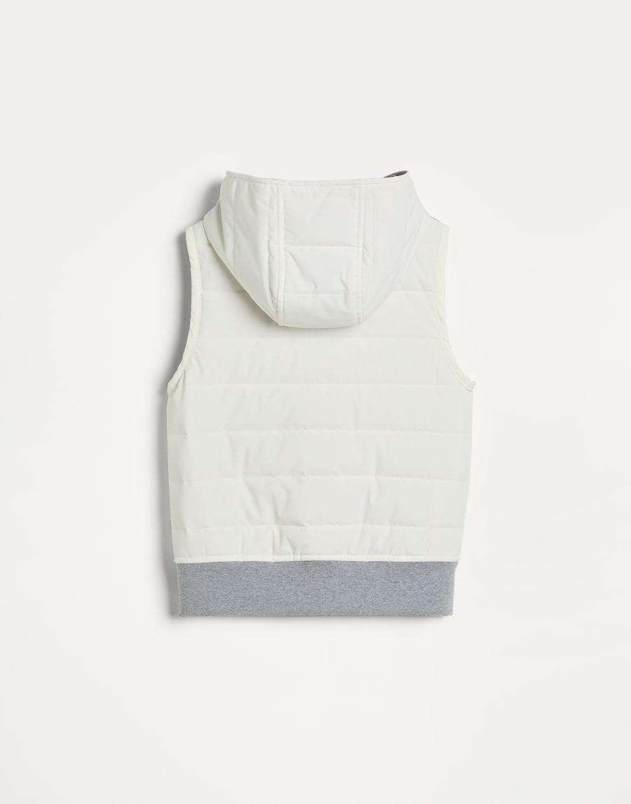 Thermore® 夹袄马甲 巴拿马色 男童 - Brunello Cucinelli