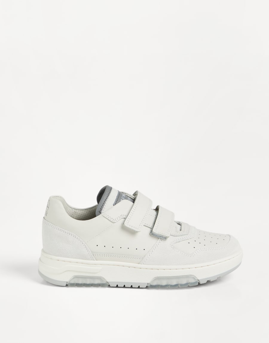 Sneakers with straps White Boys - Brunello Cucinelli