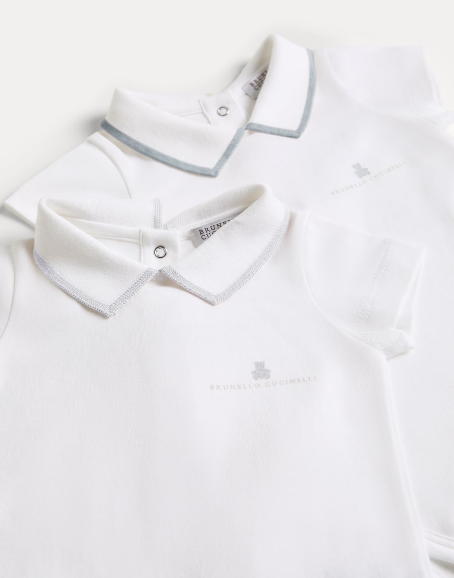 ベビーバーニー ロンパース 2枚セット スカイブルー ベビー - Brunello Cucinelli