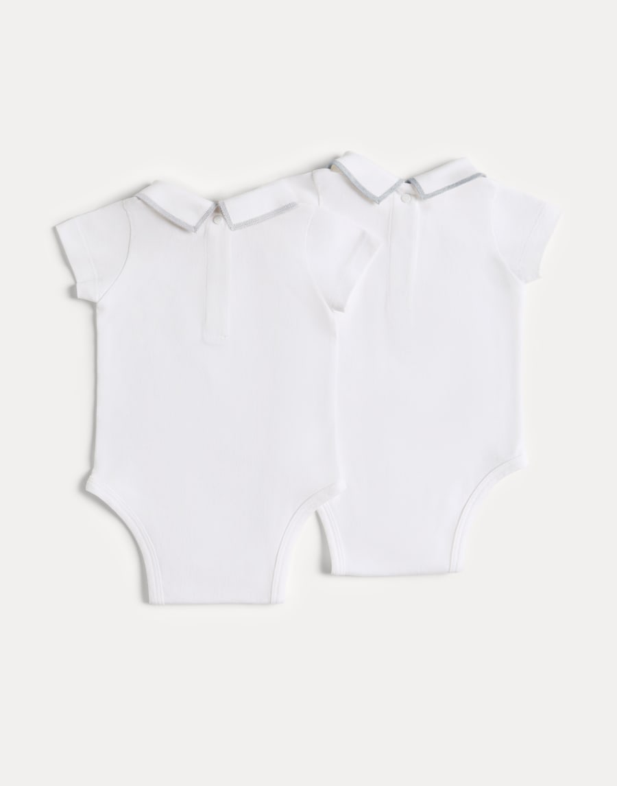 ベビーバーニー ロンパース 2枚セット スカイブルー ベビー - Brunello Cucinelli