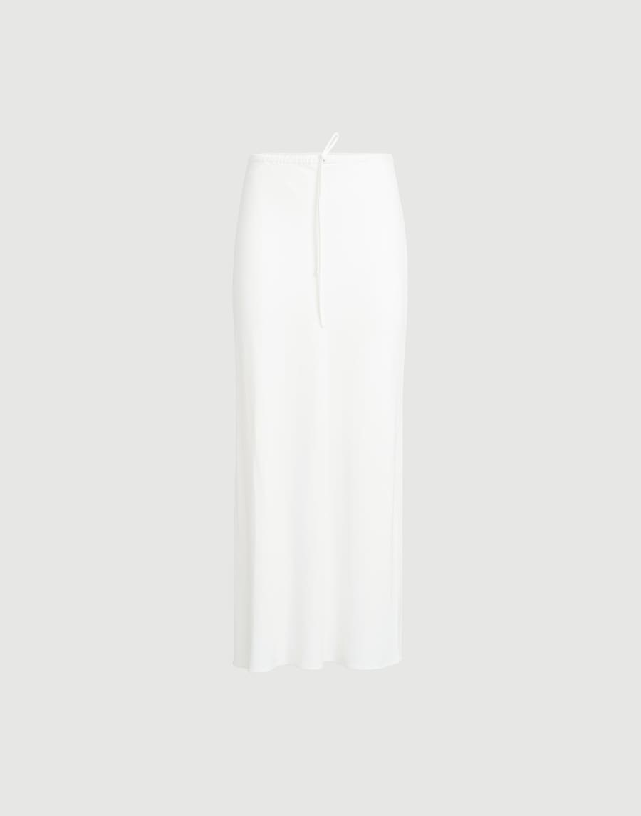 Fluid skirt White Woman - Brunello Cucinelli