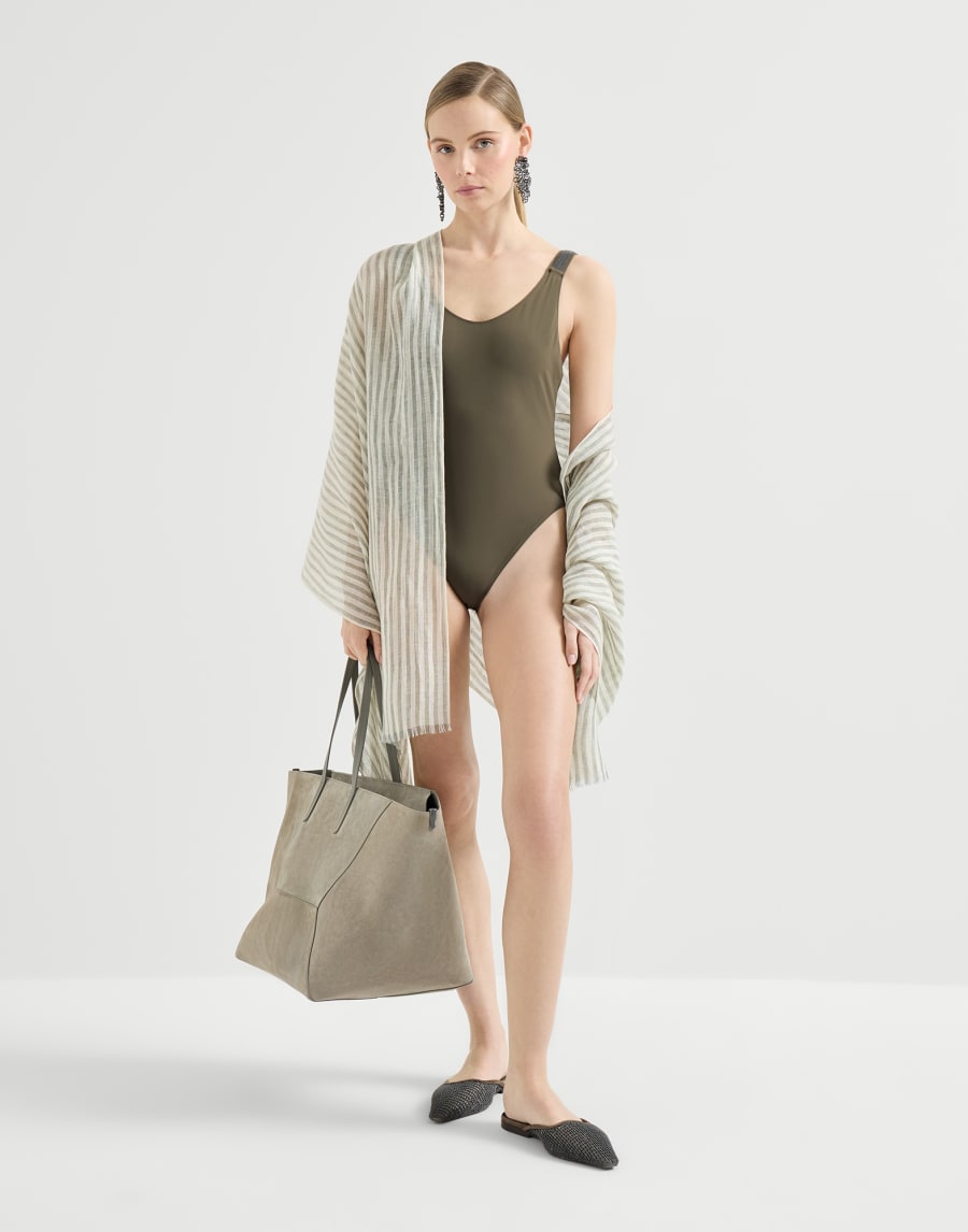 One-piece swimsuit Military Woman - Brunello Cucinelli