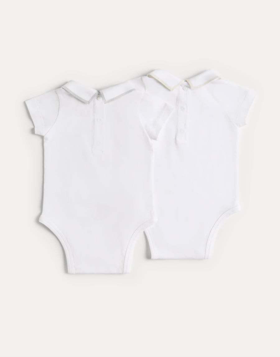 ベビーバーニー ロンパース 2枚セット サンド ベビー - Brunello Cucinelli