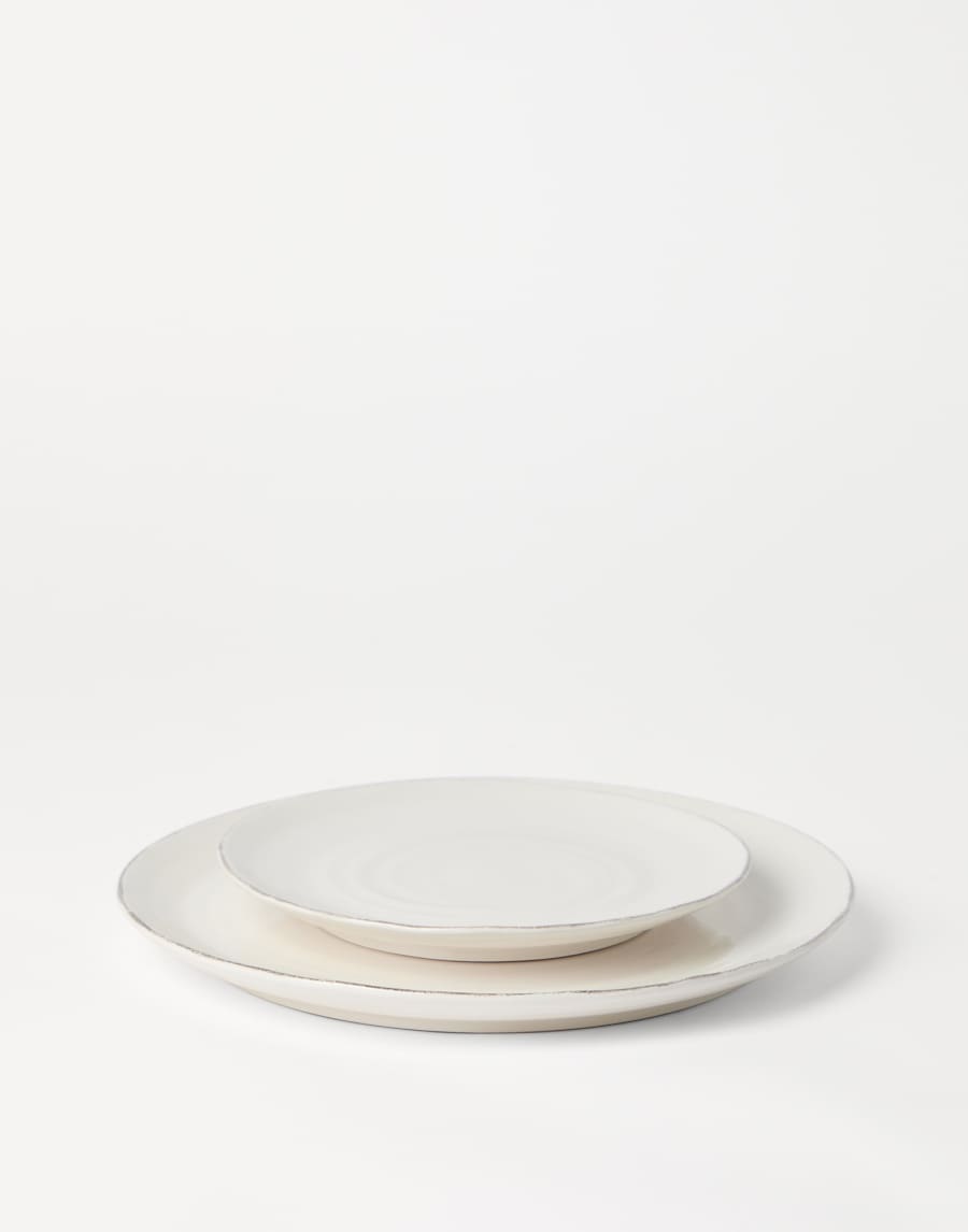 Plate set Milk Lifestyle - Brunello Cucinelli