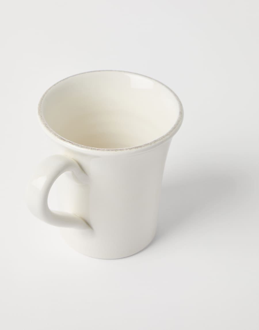 Ceramic mug with lid Milk Lifestyle - Brunello Cucinelli