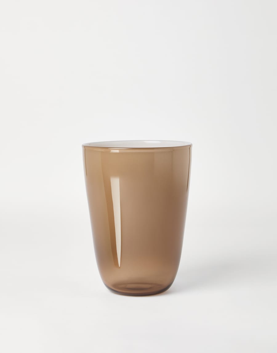 穆拉诺玻璃晕染色花瓶 自然色 生活风格 - Brunello Cucinelli