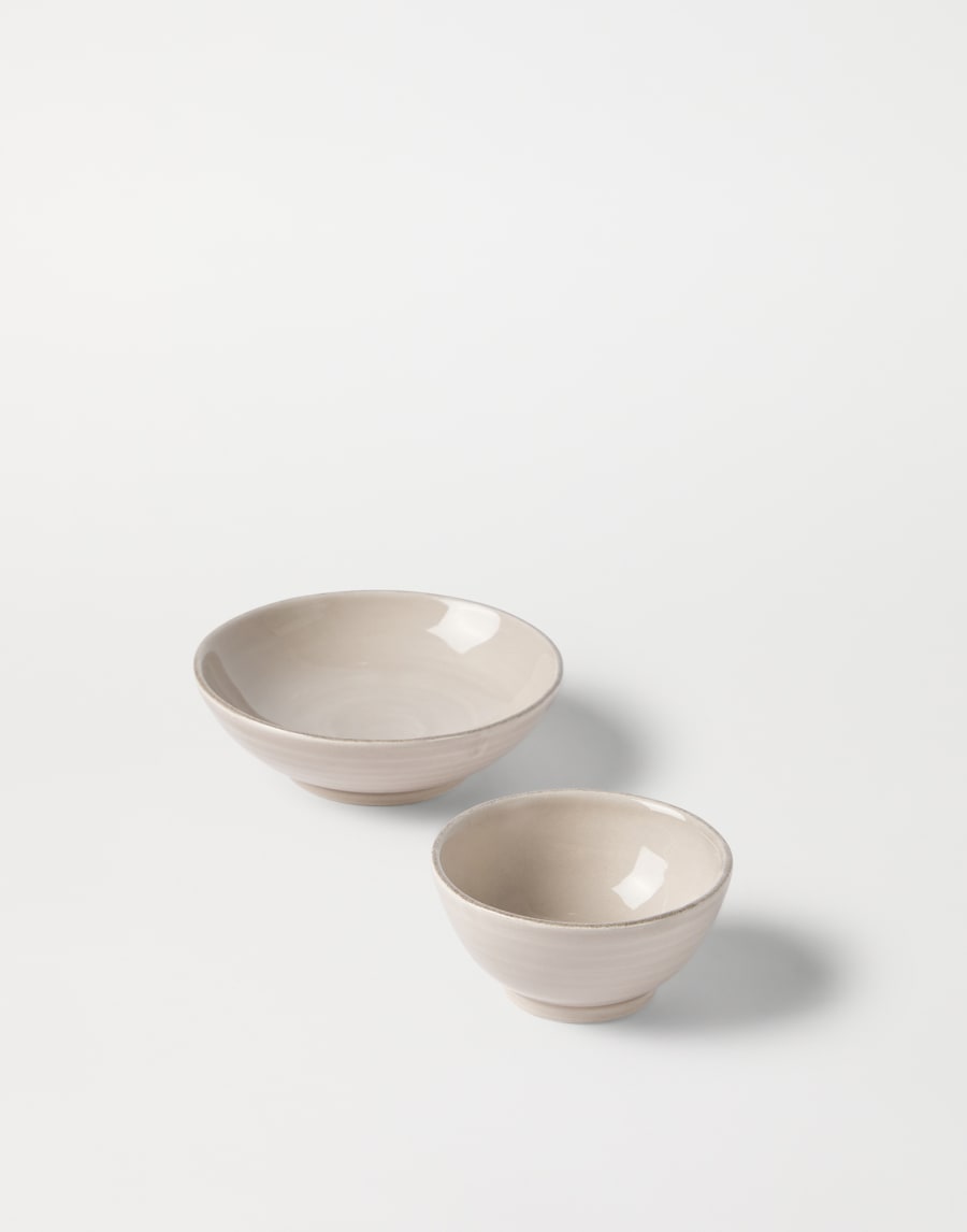 Bowl set Brown Lifestyle - Brunello Cucinelli