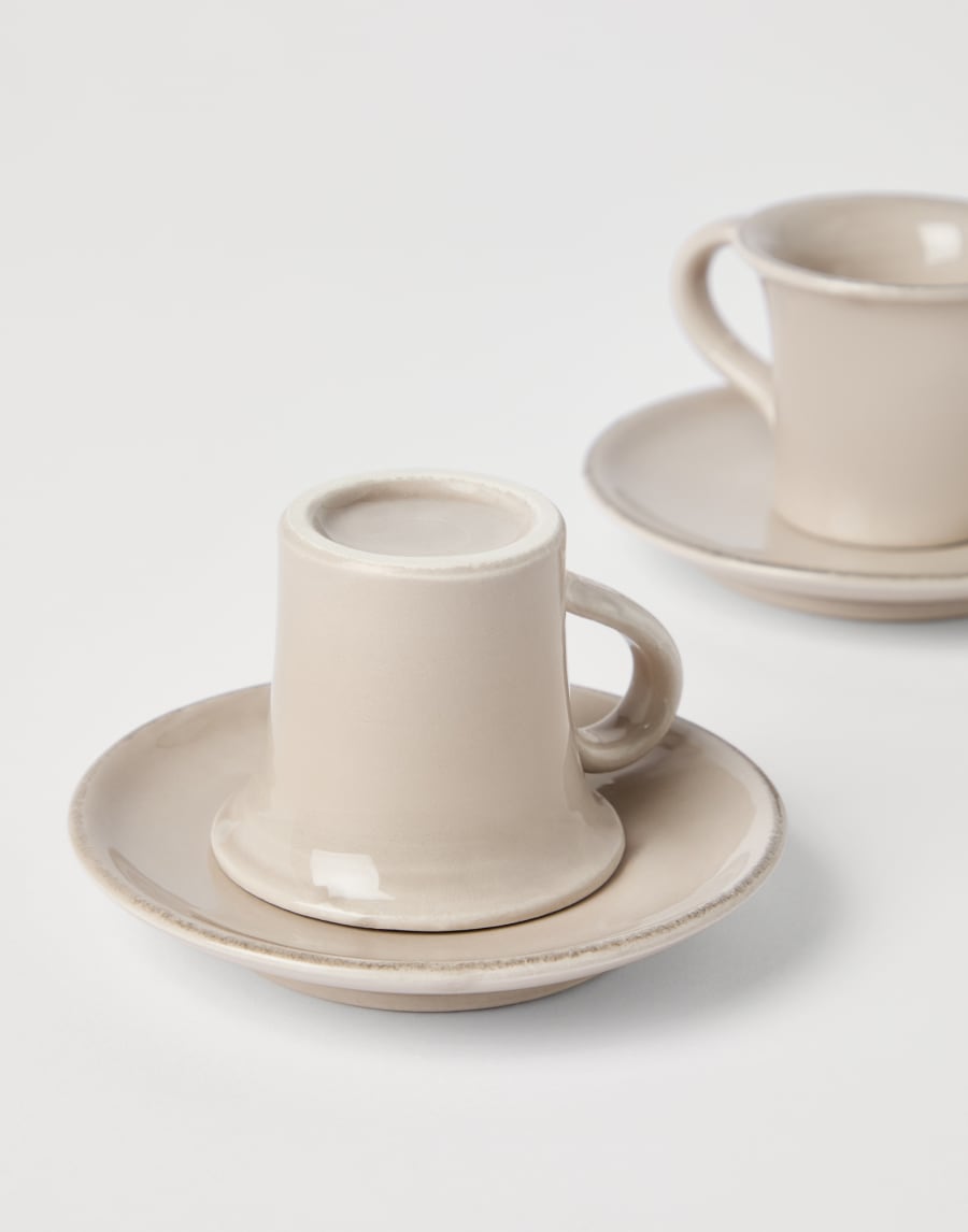 Coffee cup set Brown Lifestyle - Brunello Cucinelli