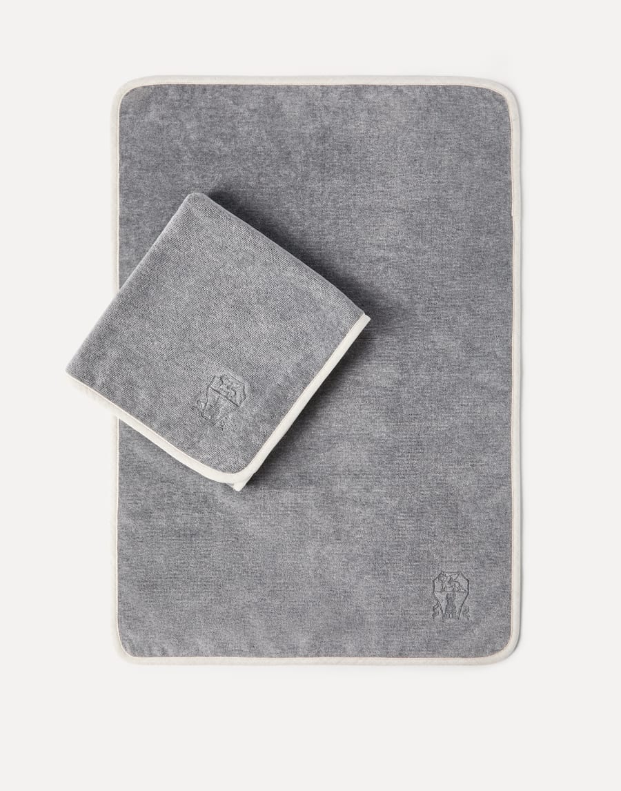两条装毛巾 中灰 生活风格 - Brunello Cucinelli