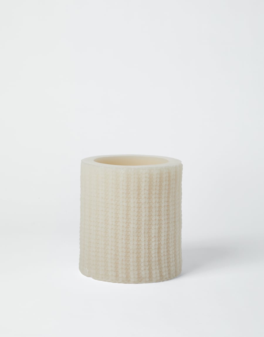 Large wax lantern Ecru Lifestyle - Brunello Cucinelli