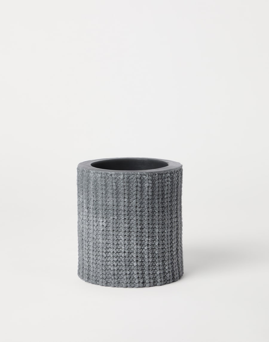 Large wax lantern Medium Grey Lifestyle - Brunello Cucinelli