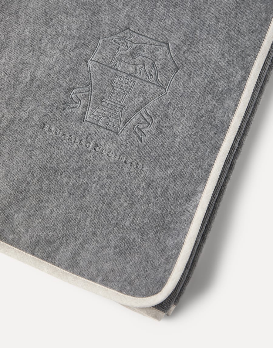 毛巾质地布料 中灰 生活风格 - Brunello Cucinelli