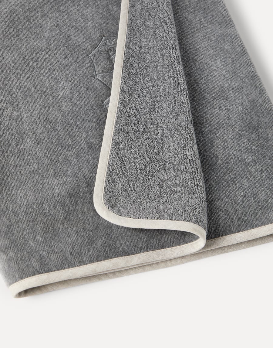 毛巾质地布料 中灰 生活风格 - Brunello Cucinelli