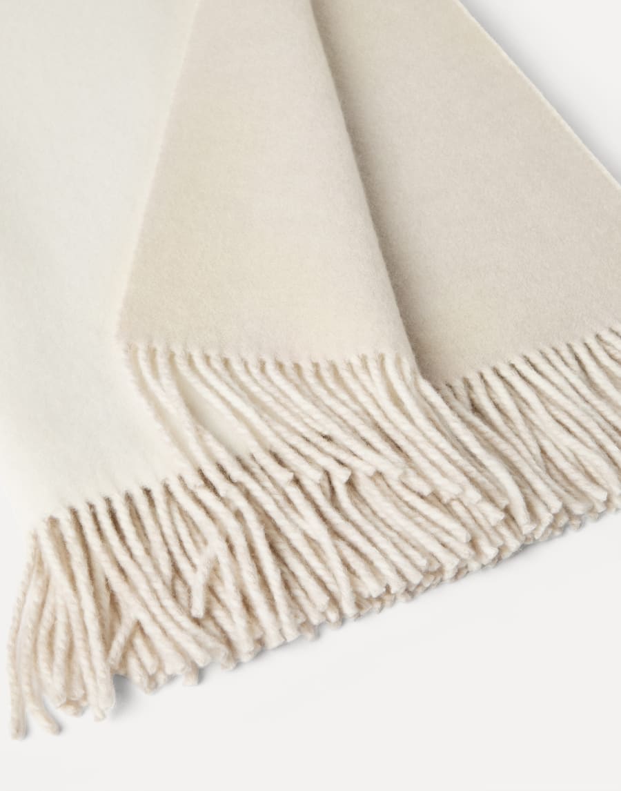 Cashmere double cloth throw Panama Lifestyle - Brunello Cucinelli