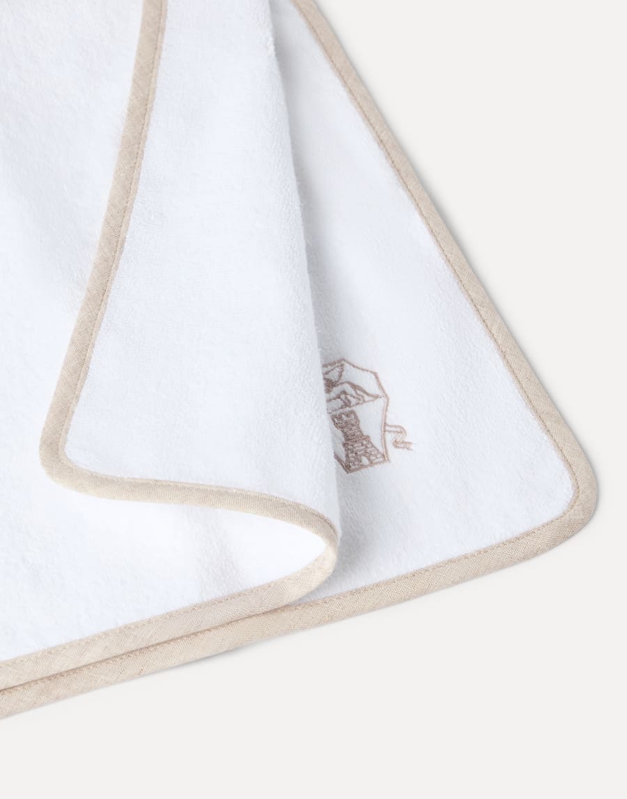 Terrycloth hand towels White Lifestyle - Brunello Cucinelli