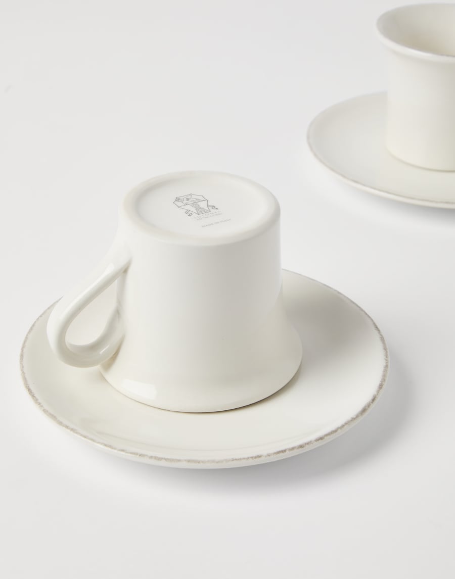 Tea cup set Milk Lifestyle - Brunello Cucinelli