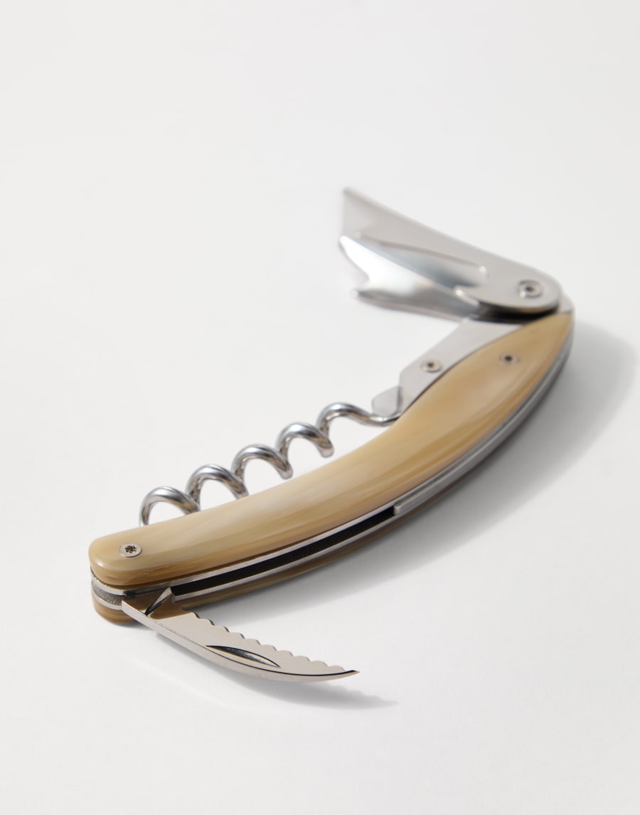 Corkscrew Natural Horn Lifestyle - Brunello Cucinelli