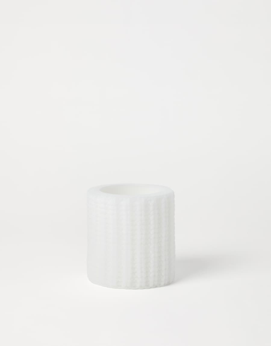 Small wax lantern White Lifestyle - Brunello Cucinelli