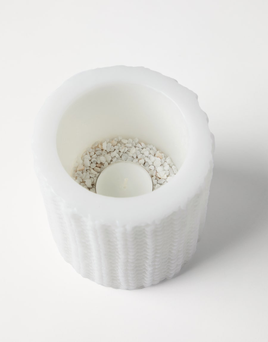 Small wax lantern White Lifestyle - Brunello Cucinelli