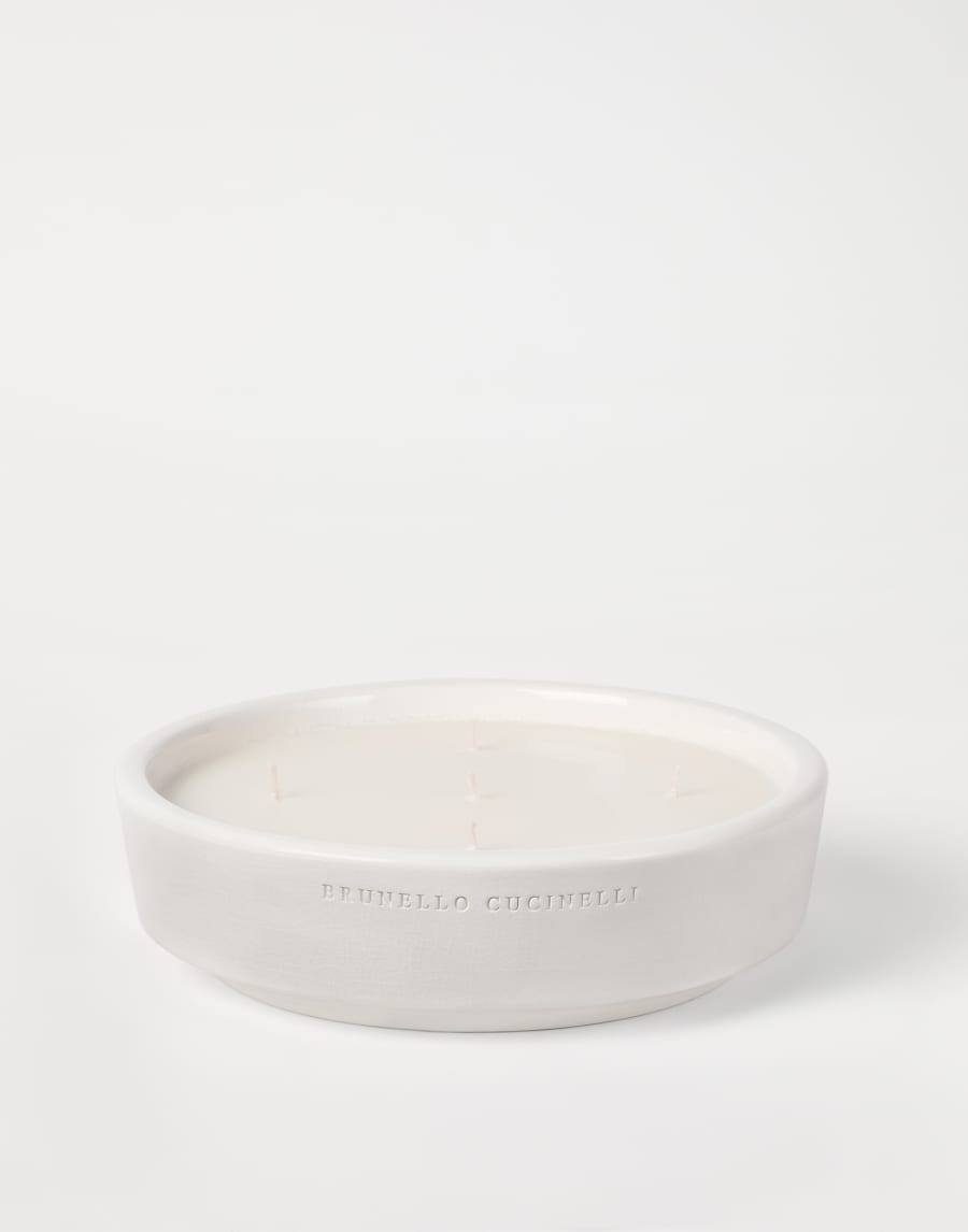 Extra-large candle White Lifestyle - Brunello Cucinelli