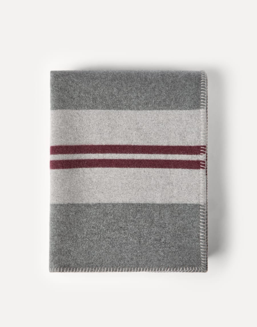 Manta de cachemir doble Militar oscuro Lifestyle - Brunello Cucinelli